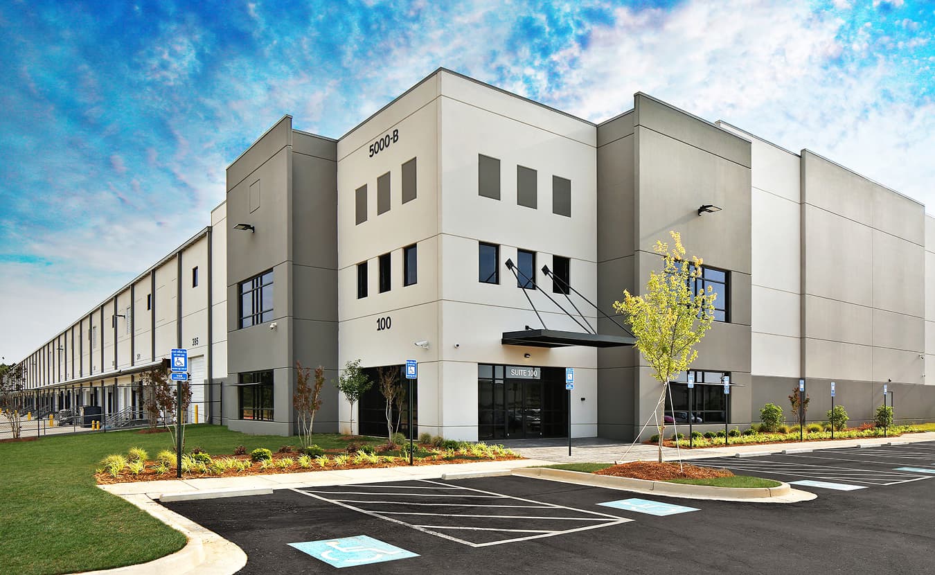 Commercial real estate building