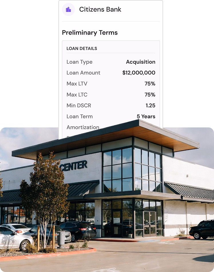 Lake Credit Union preliminary terms